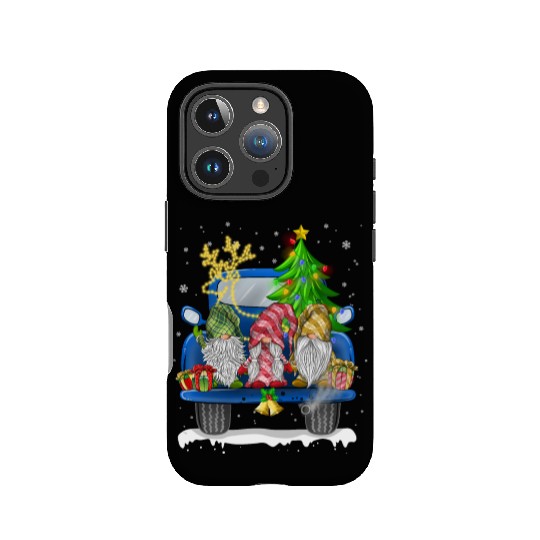 Christmas Truck Cute Gnomes IPhone Cases