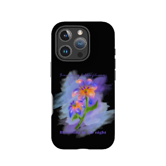 My Midnight Flower IPhone Cases
