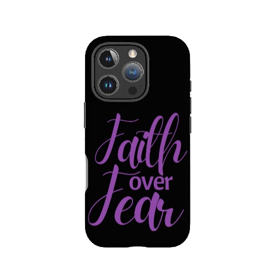 Faith Over Fear IPhone Cases