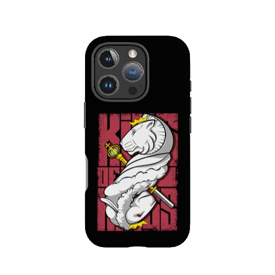 Lion King and the Holy Lamb Christian Art IPhone Cases