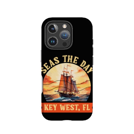 Florida Keys SEAS THE DAY IN KEY-WEST FLORIDA IPhone Cases