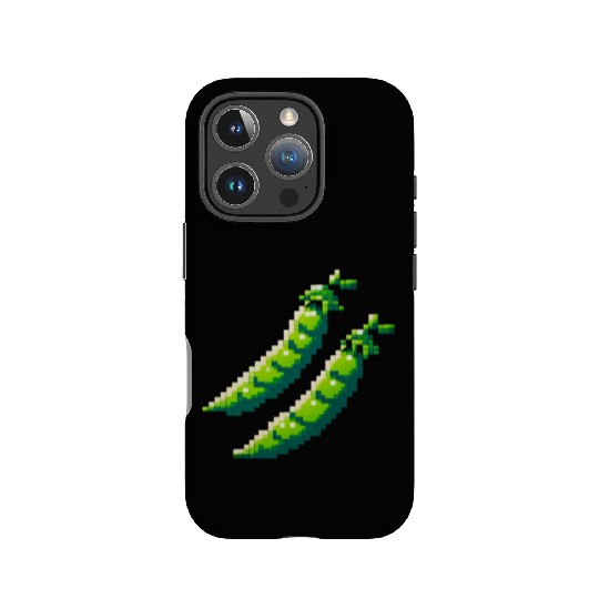 8 Bit Pixel Peas IPhone Cases