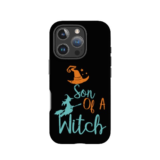 Son of a Witch Halloween Trick Or Treat Boys Wizar IPhone Cases