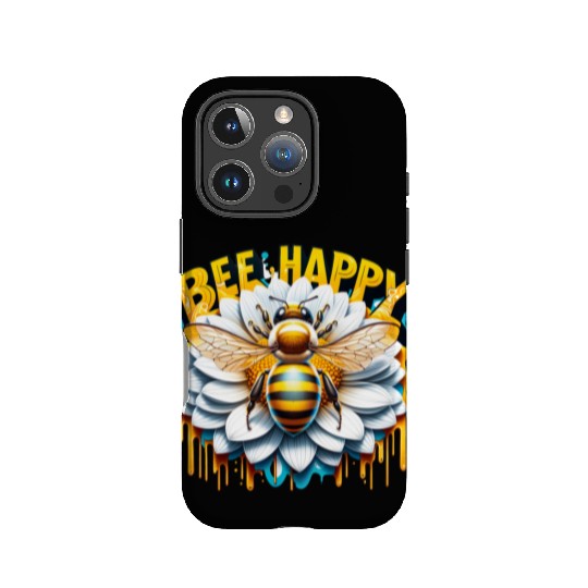Bee Happy IPhone Cases