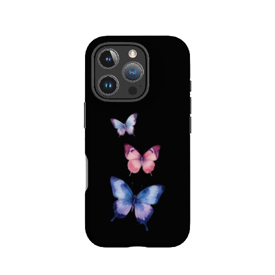 Colorful Watercolor Butterflies Lover Design IPhone Cases