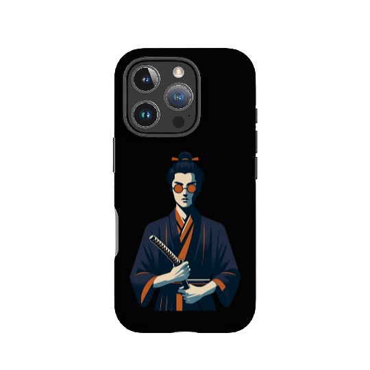 Blue Eye Samurai Retro Vintage IPhone Cases