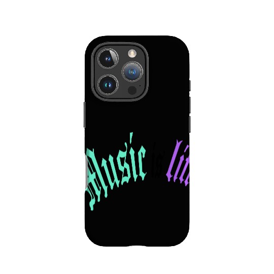 Music Is My Life Party Club Concert Sound Love IPhone Cases