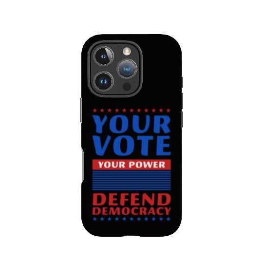 Your Vote, Your Power - Defend Democracy -Election IPhone Cases