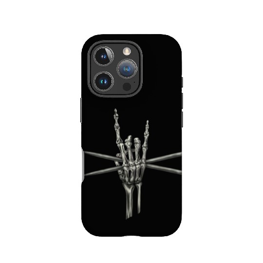 Skeleton Hand Drumsticks IPhone Cases