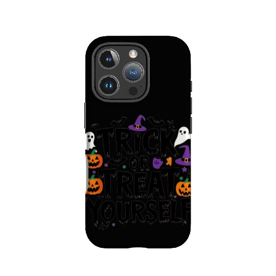 Trick or Treat Yourself IPhone Cases