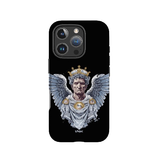 Emperor Caesar with Angel Wings IPhone Cases