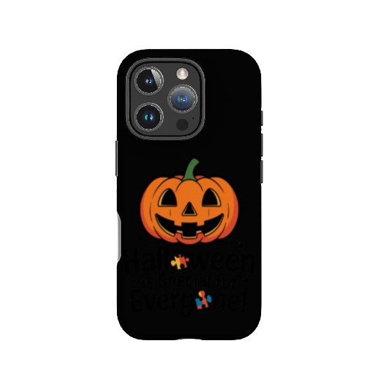 Festive Jack-O'-Lantern Halloween Design IPhone Cases