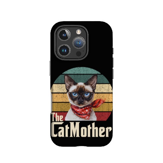Best Cat Mom Ever Siamese Cat Lover Owner Cat Mama IPhone Cases