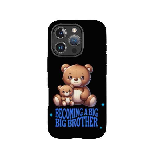 Soon I'll Be A Big Brother Cute Teddy Bears IPhone Cases