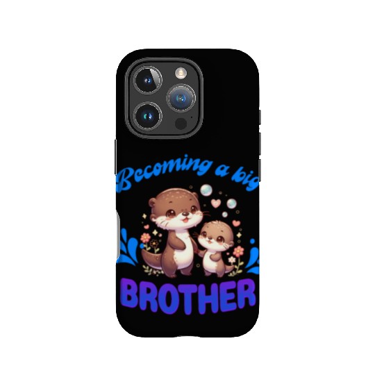 Soon I'll Be A Big Brother, Sweet Otter Brother IPhone Cases
