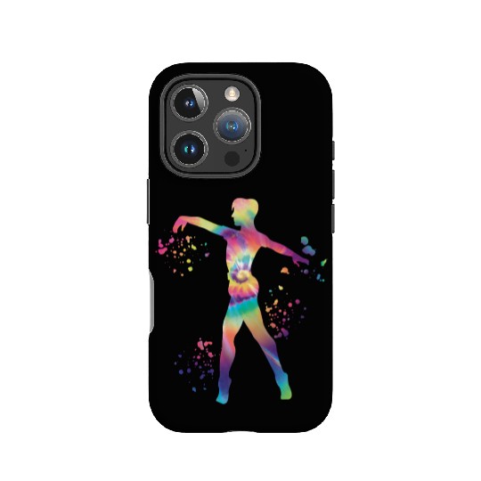 Ballet Dancer Colorsplash Man Ballerino IPhone Cases