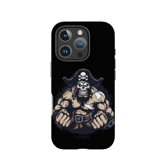 Strong Muscle Wrestler Pirate IPhone Cases