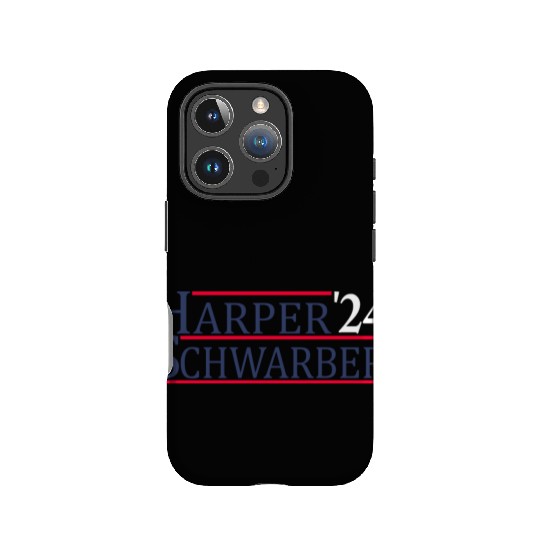 Philadelphia Baseball Harper Schwarber 24 IPhone Cases