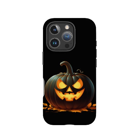 Midnight Glow: Enchanted Halloween Pumpkin IPhone Cases
