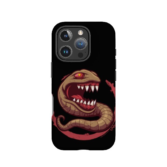 The Communist Worm: Comrade of Horror IPhone Cases