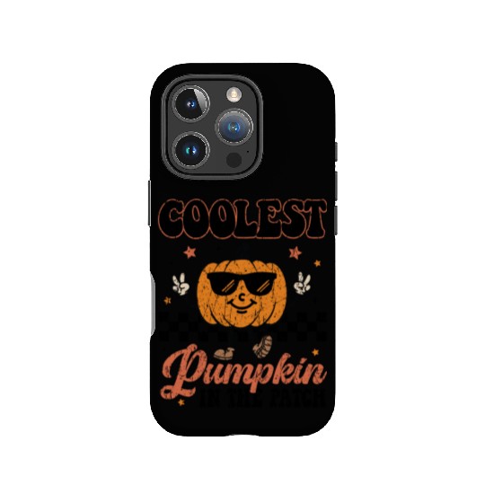 Coolest Pumpkin in Town: Spooky Season Style IPhone Cases