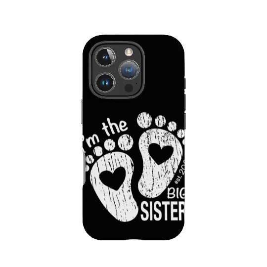 I’m the big sister - newborn sibling design IPhone Cases