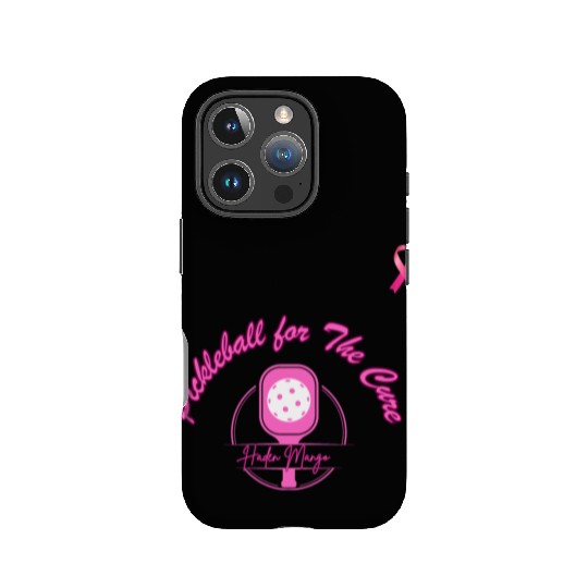 Pickleball For the Cure IPhone Cases