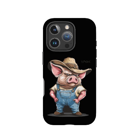 Hillbilly Pig Farmer – Redneck Village Life IPhone Cases