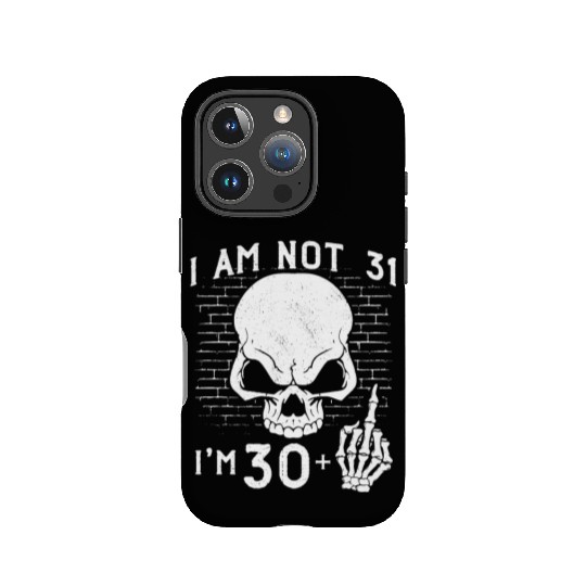 I Am 30 Plus Middle Finger - 31st Birthday IPhone Cases