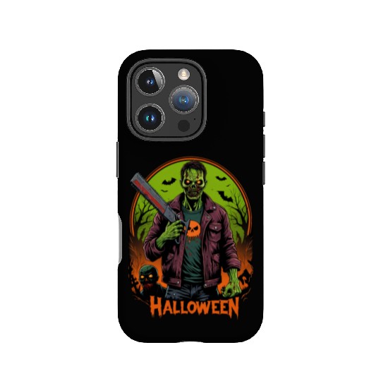 Undead Nightmare: Zombie Halloween Graphic IPhone Cases