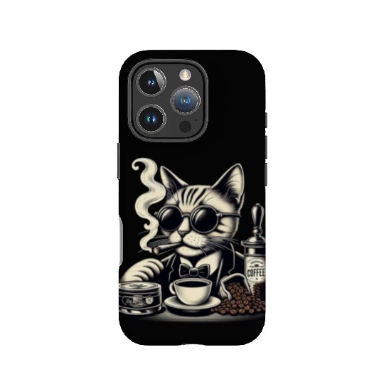 "Midnight Cat" IPhone Cases