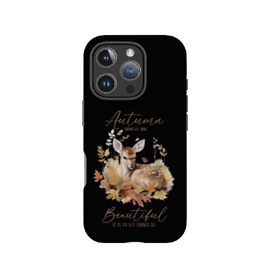 Autumn Grace - Letting Go with the Seasons IPhone Cases