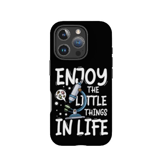 Enjoy the little things in life biology BIOLOGY 14 IPhone Cases