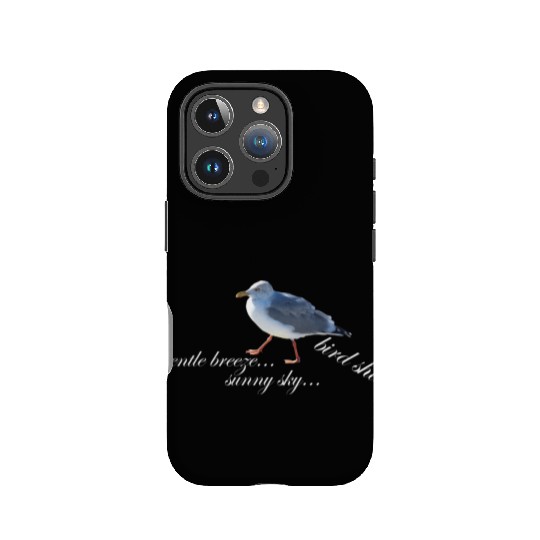 sun sea atlantic coast seagull holidays bird shit IPhone Cases