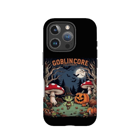 Halloween goblincore enchanted forest goblin IPhone Cases