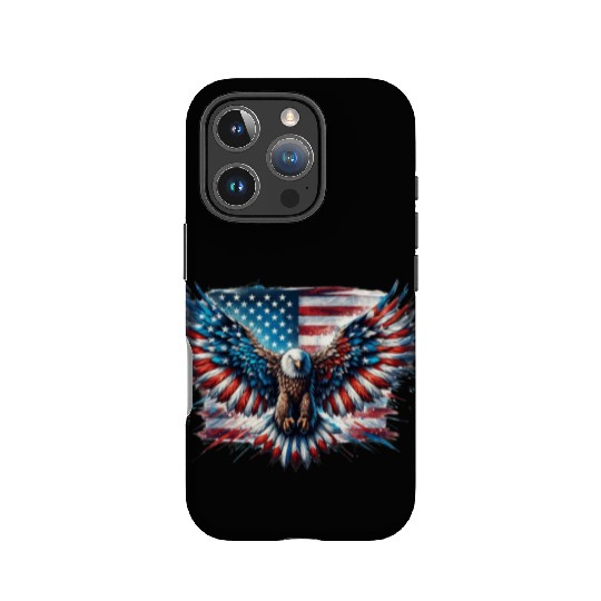 Patriotic American Eagle Pride 4th of July Spirit IPhone Cases