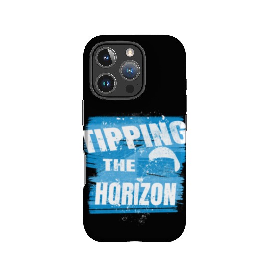 Tipping the Horizon IPhone Cases