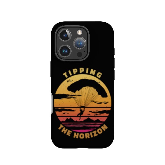 Tipping the Horizon IPhone Cases