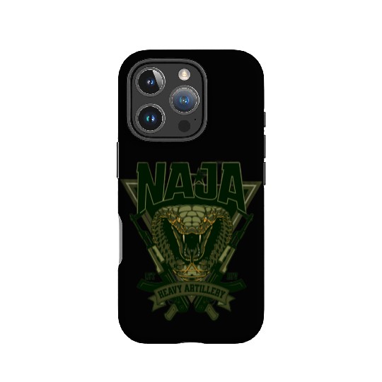 Military unit logo "NAGA" IPhone Cases