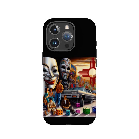 New Mexico Zia Symbol IPhone Cases