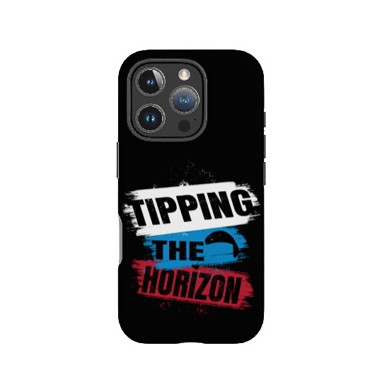Tipping the Horizon IPhone Cases