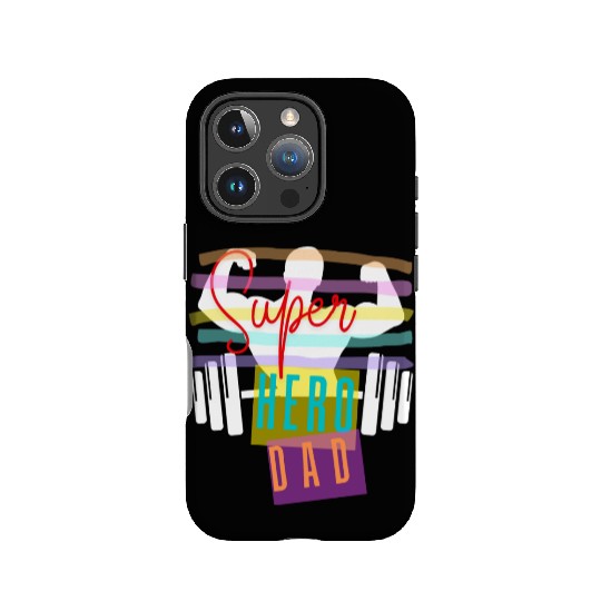 SUPER HERO DAD IPhone Cases