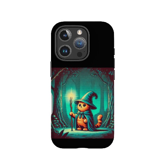 Wizard Cat IPhone Cases