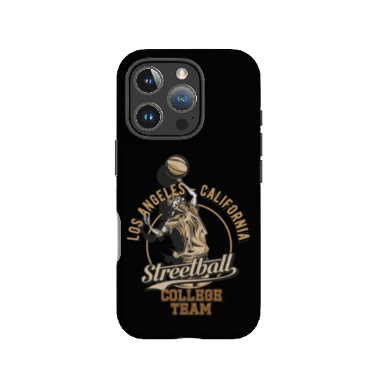 Los Angeles Streetball College Team log IPhone Cases