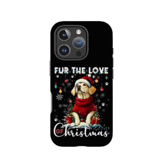 Labrador Retriever Christmas Tree Decorations Dog IPhone Cases