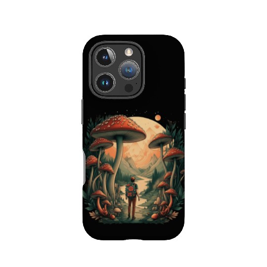 Mystical Forest | Mushroom Wanderer IPhone Cases