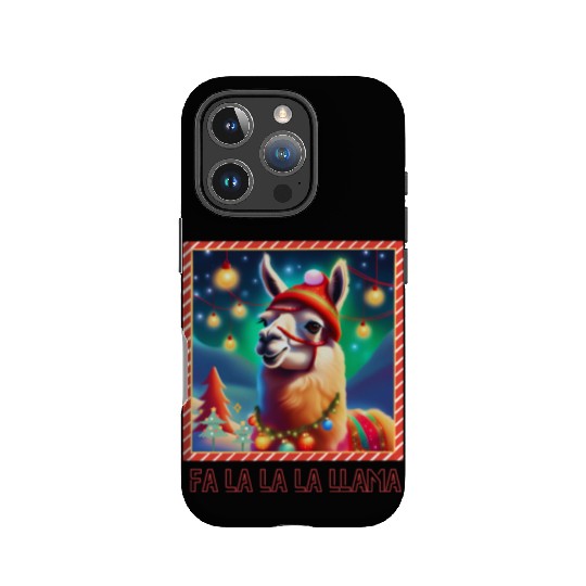 Fa La La La LLama IPhone Cases