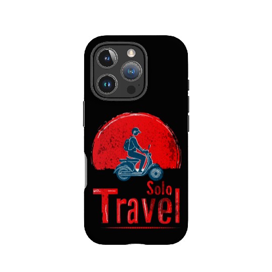 Adventure Awaits: Travel Solo IPhone Cases