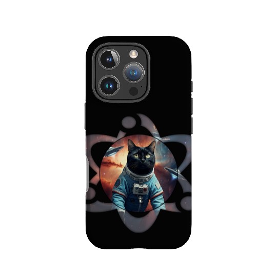 Space Cat Science IPhone Cases