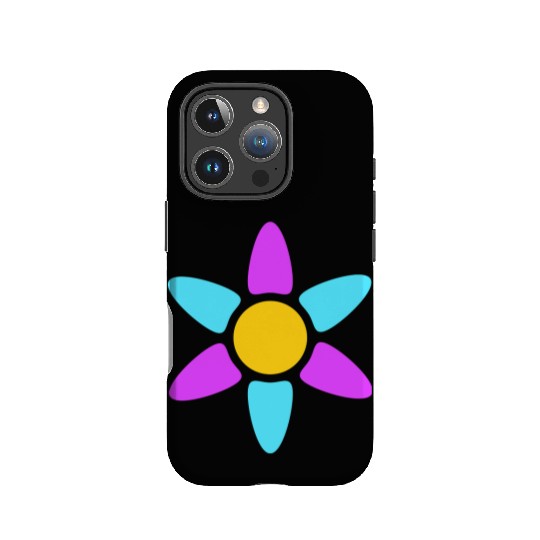 Small Daisy Flower Decorative Yellow Purple Design IPhone Cases